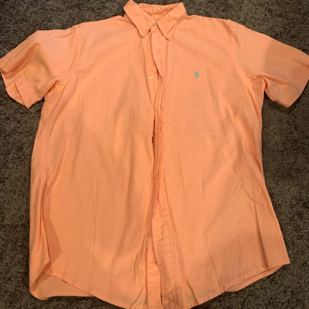 Button down polo